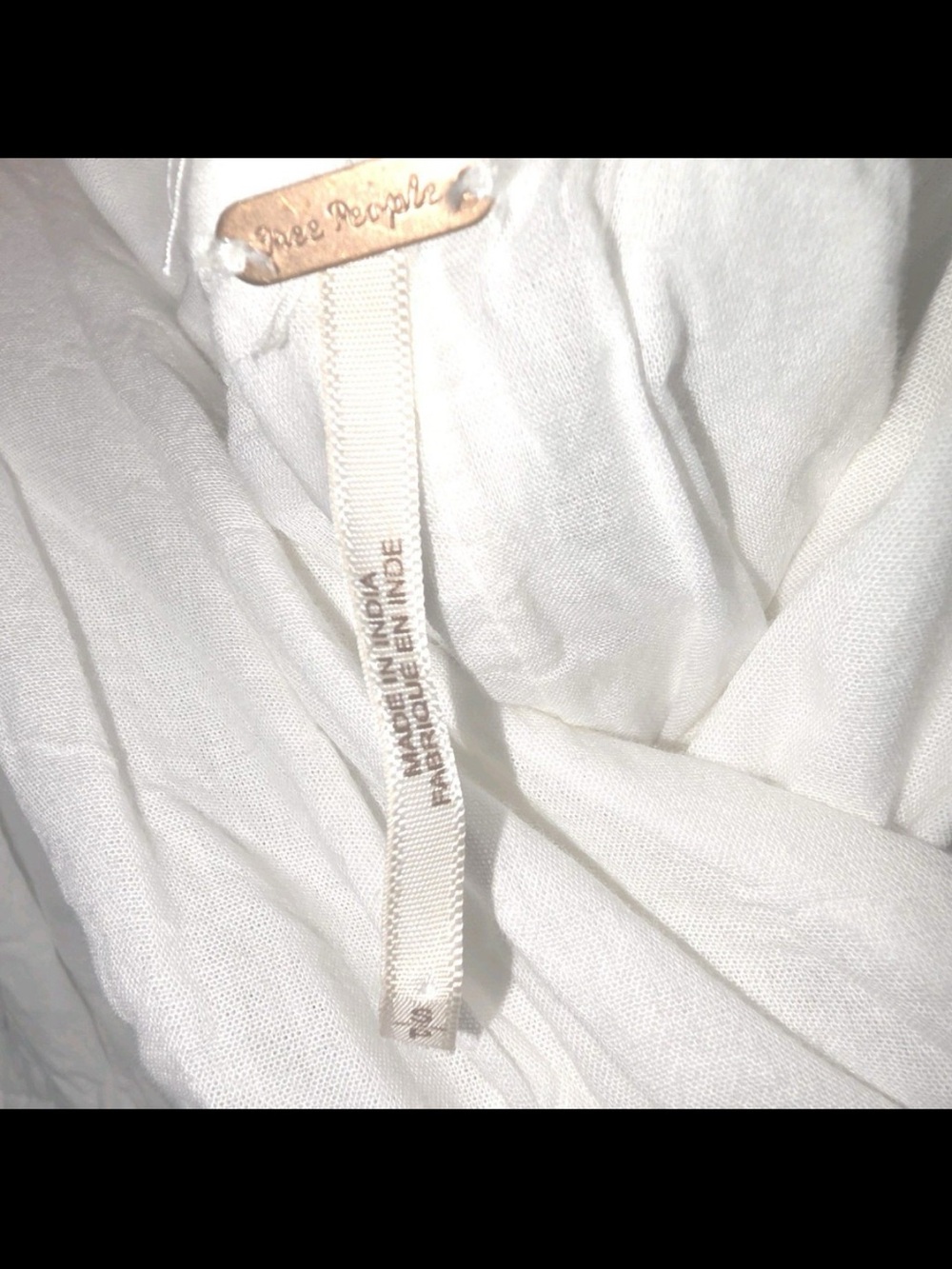 Free People white lulu midi dress small - Picture 4 of 6